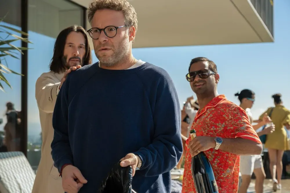 Keanu Reeves' Ethereal act in Aziz Ansari's Directing Debut, "Good Fortune"