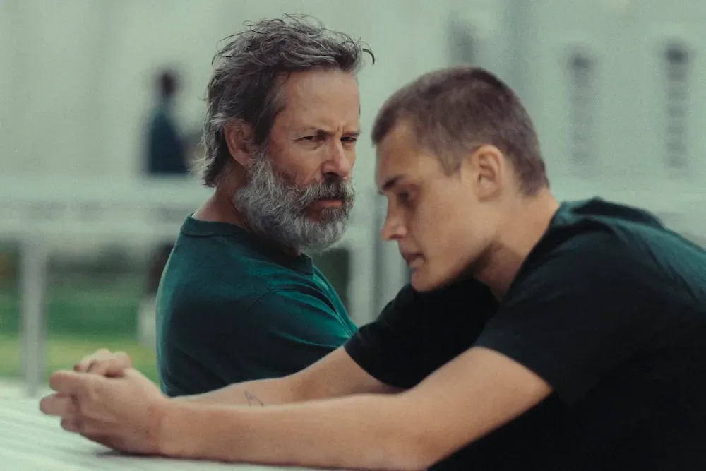 A Glimpse of Humanity Behind Bars in 'Inside'