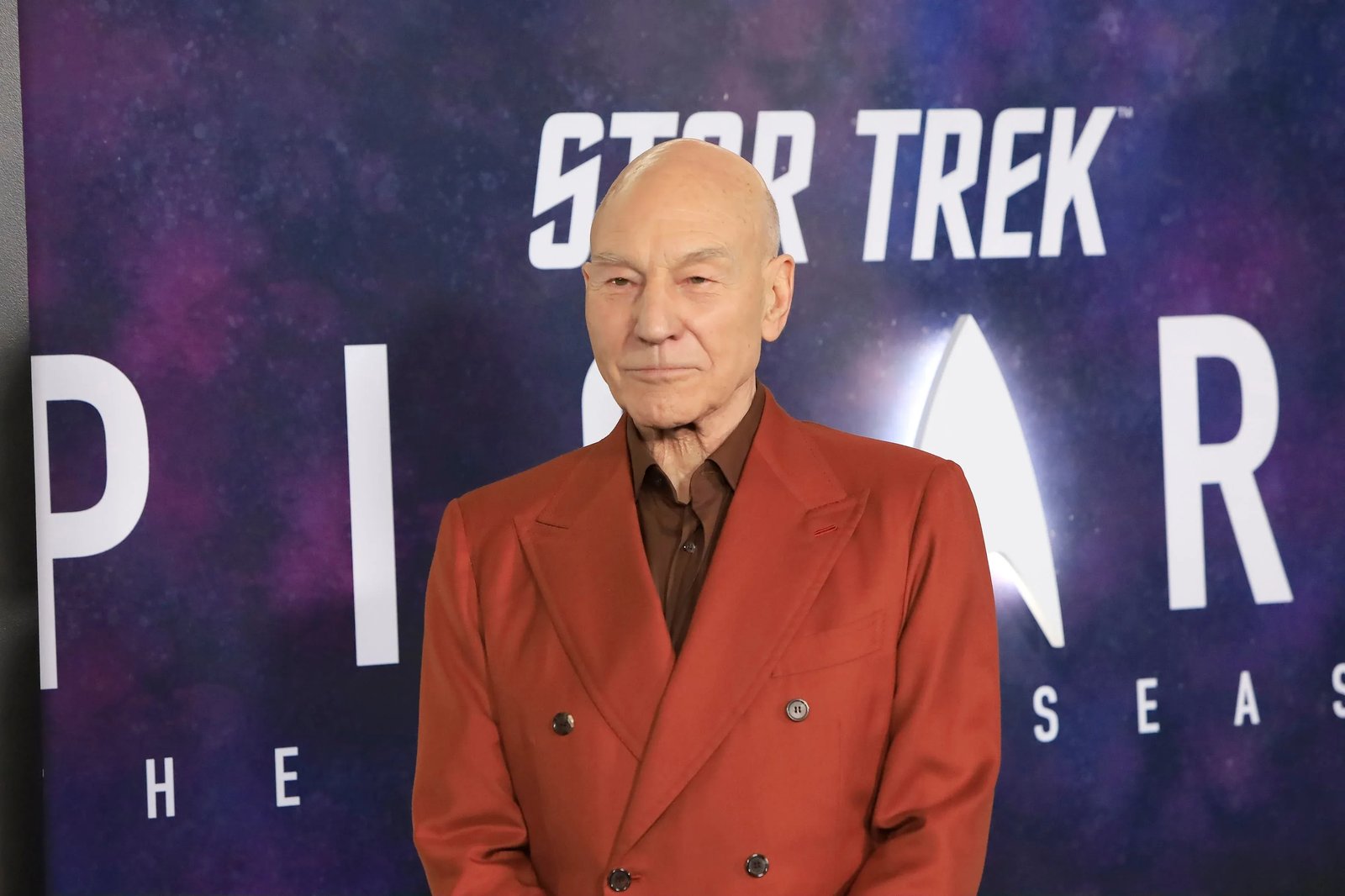 Patrick Stewart at the premiere of Star Trek: Picard season 3, Los Angeles, Feb. 9, 2023.